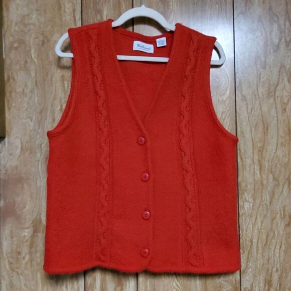 Westbound Vintage 100% Wool Sweater Vest Size M - Picture 1 of 4